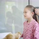 Mother brushing daughter's hair - VideoHive Item for Sale