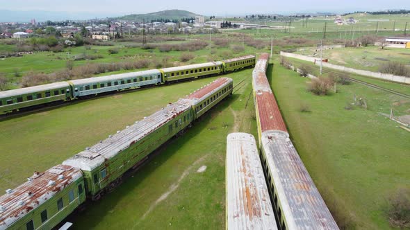 Abandoned Passenger Carriages