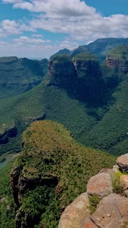 Panorama Route South Africa Blyde River Canyon with the Three Rondavels Panorama Route South Africa