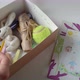 Woman Playing with a Children's Toys From a Box - VideoHive Item for Sale