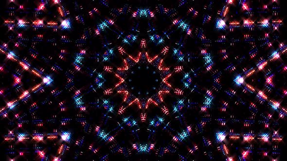 waves with stripes, colorful dots of light shining in lines, on a black background alt