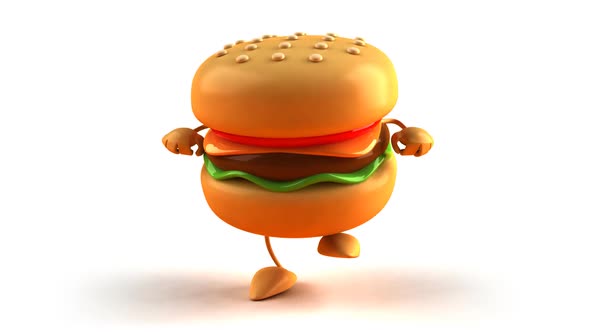 Hamburger dancing