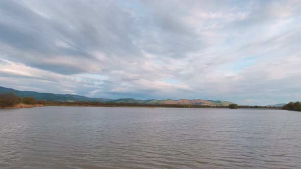 Lake And Mountains Panorama