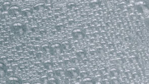 Clear Substance Bubbling And Frothing alt