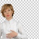 Businesswoman talking to camera, Alpha Channel - VideoHive Item for Sale
