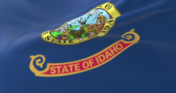 Flag of Idaho State