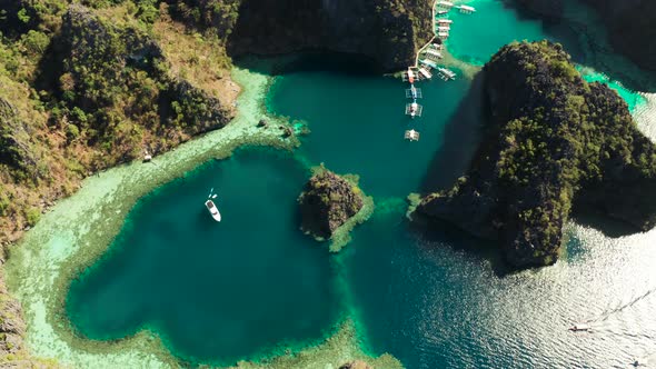 Seascape Lagoons Turquoise Water