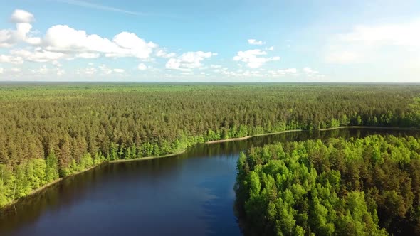 Beautiful Landscape Of Lake Kostovye 11