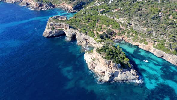 Calo des Moro, Mallorca, Balearic Islands, Spain