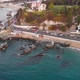 Sunset, Castle Wulff, Pacific ocean coast, Avenue, Street (Vina del Mar, Chile) - VideoHive Item for Sale