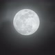 moonlight night sky floating clouds loop - VideoHive Item for Sale