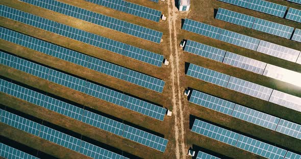 Solar Field from Above