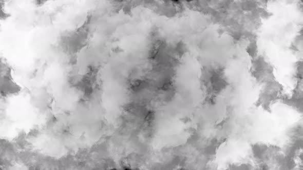 Turbulent Cloud Background
