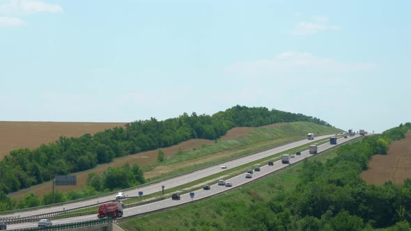 Highway Aerial View