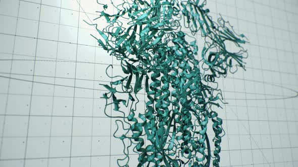 Laboratory equipment. The Spike Protein Structure in Covid-19 was discovered.