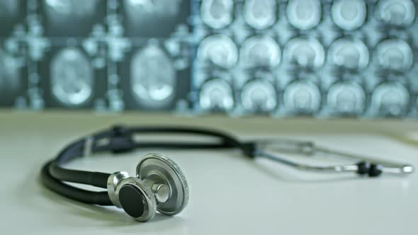 Stethoscope on Table