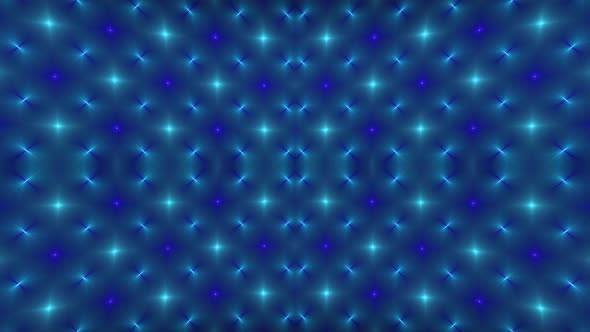 Blue Cyan Color Glowing Star Background Animation