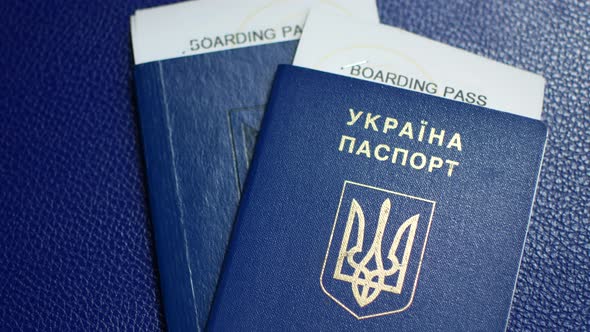 Ukrainian Passports of People Forced to Leave the Country Due to Russian Aggression