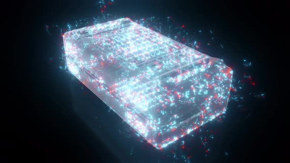 Digital Case Or Digital Bag Hud Hologram 4k alt