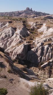 Cappadocia Landscape Aerial View