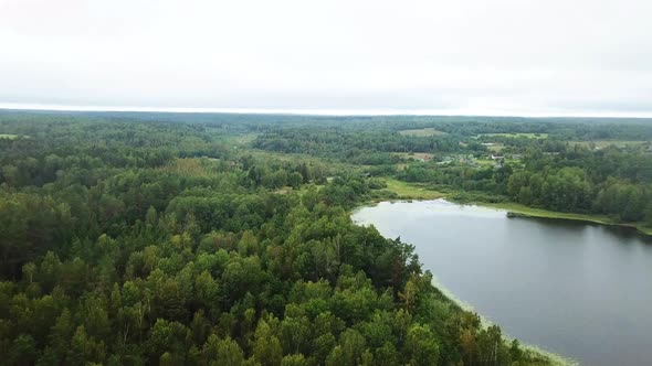 Lake Vyshedskoe And Ovsyanka River 07