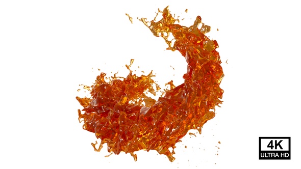 Honey Splash Spiral 4K alt