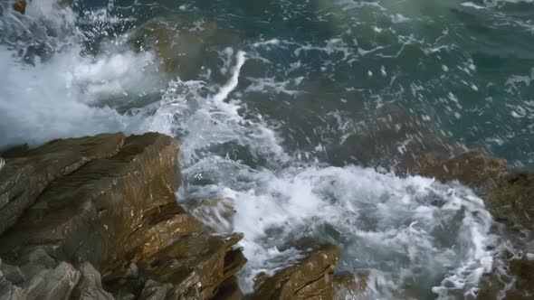 Sea View From a Drone