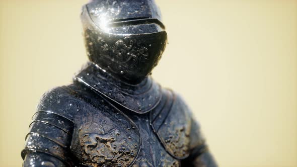 Armour of the Medieval Knight. Metal Protection of the Soldier alt