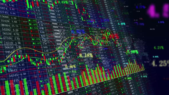 Business Finance Stock Trading Trend Curve