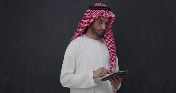 Modern Islam Fashion and Ramadan Kareem Concept