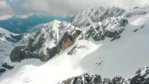 Beautiful Rocky Mountains in Dolomites, Italy