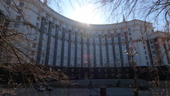 The Symbol of Politics in Ukraine  Government Building