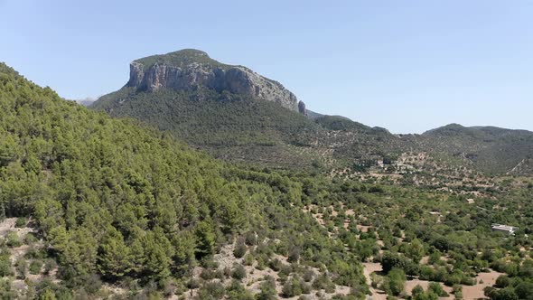 Puig d'Alaro, at Alaro, Serra de Tramuntana, Mallorca, Spain