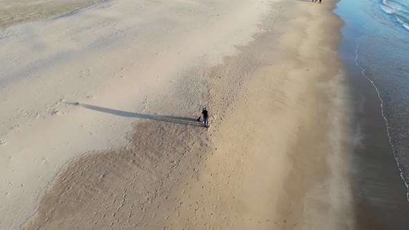 Atlantic Coast Beach is the City of Tarifa, Spain