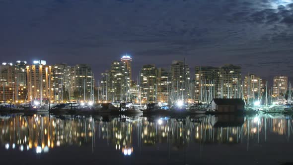 Vancouver Skyline Time Lapse