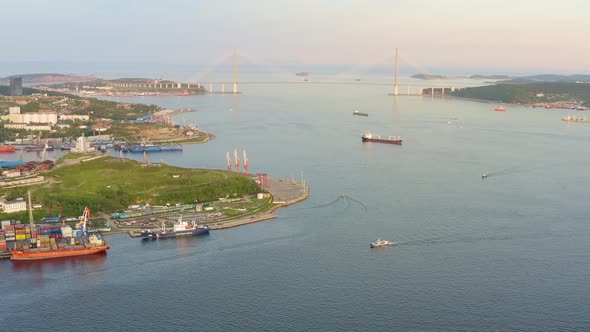 Residential Buildings and Berths of the City of Vladivostok