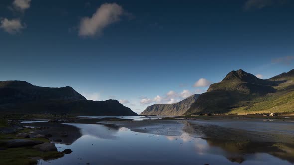 Lake water norway nature timelapse lofoten