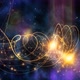 Space Waves Moving Loop Background - VideoHive Item for Sale