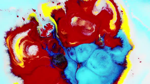 Chemical Reaction of Paints