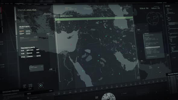 Airport navigation network has identified criminals in the target aircraft alt
