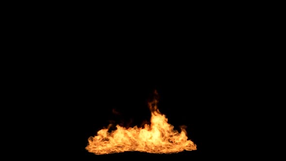 Burning Ground Fire Large Scale High Angle 04 alt