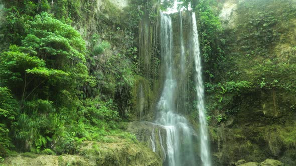 Beautiful Tropical Waterfall