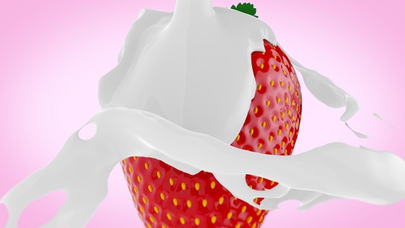 Delicious Milk And Strawberry alt
