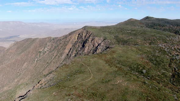 Laguna Mountains During Dry Fall Season, California