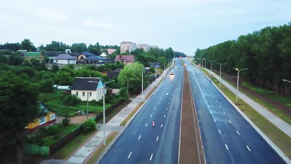 Evening Landscape Of Yuri Gagarin Street 10