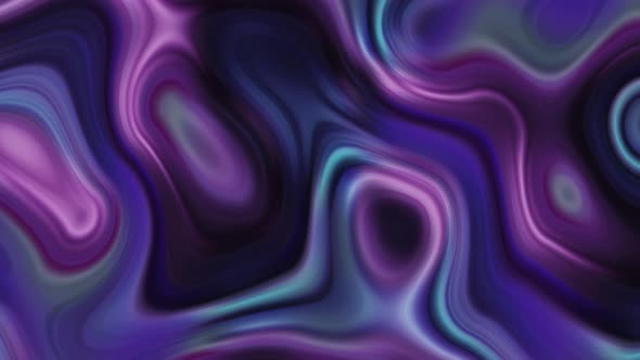 Abstract colorful wavy liquid background.