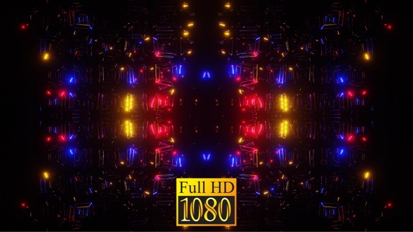 Vj Loop Lights Of The East 05 HD