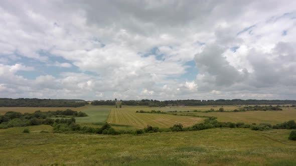 Time Lapse Imbares Mound View In Summer