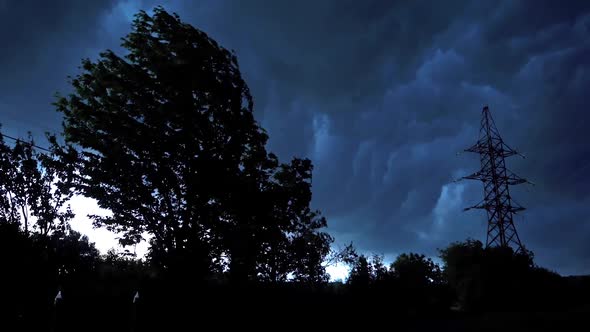 Dark moody storm clouds. Dark and dramatic storm clouds area background