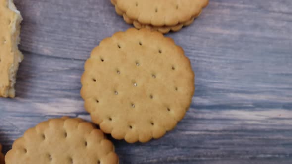 Natural Biscuits Closeup
